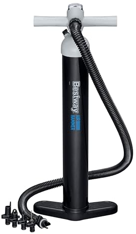 Bestway 62227 Pompa di gonfiaggio manuale ad alta pressione Air Hammer Sport