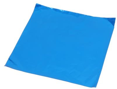 Zerodeko 100pcs Packing Foil Aluminum Foil Blue for Tea and Chocolate Wrapping Suitable for Shop and Events