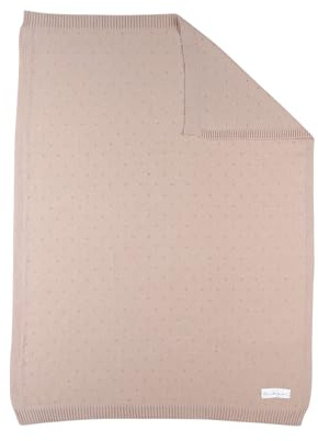 NOUKIE'S Strickdecke Mix & Match, Rosa, 75 x 100 cm