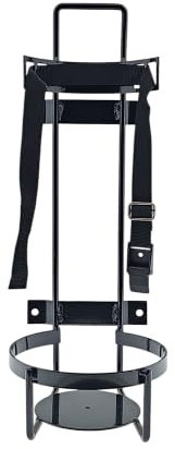 Mobiak - Supporto estintore per auto con cinghia per estintore da 6 kg/6 l