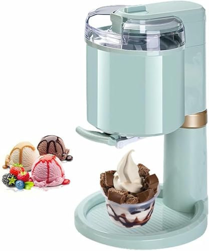 Ice Cream Maker, Soft Serve Portable Blender for Home, Yogurt Sorbet Maker, Electric Soft Serve Maker for Homemade Gelato, Sorbet