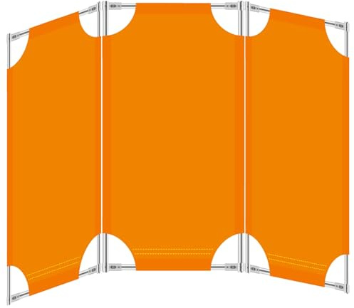 AMUFJJ Freestanding Welding Partition 3 4 5 6 Panel, 4ft Fiberglass Screens Curtain & Transparent Room Divider for Factory/Industrial, Removable Spark Guard Blocker(3 Panel)