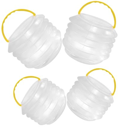 Gadpiparty 4pcs Folding Pencil Holder Paint Brush Rinse Cup Wash Pen Bucket Small Collapsible Bucket Paintbrush Cleaning Paint Water Container Painting Washer Pen Washing Cup Plastic