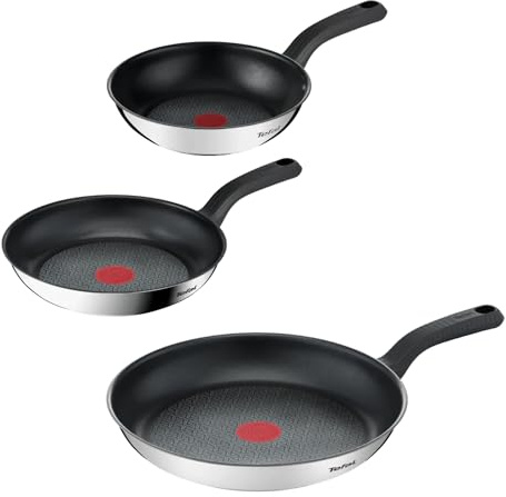 Tefal Comfort Max 3-tlg. Pfannen-Set, Power Resist Versiegelung