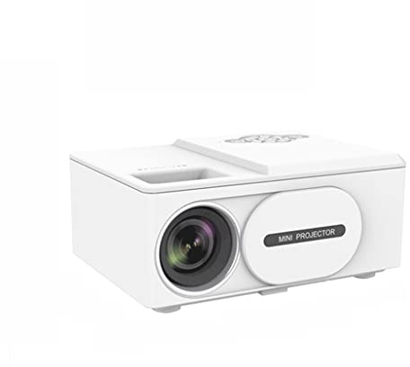 Portable Mini Projector PTY60 Support 1080P LED Home Theater Media Mobile Player Home Office Video Projector (Color : Black Mirroring Size : 139 * 102 * 63mm)