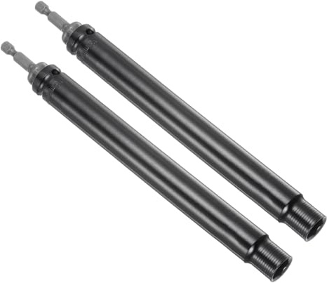 CoCud 2 Stück Extra langer Hohlsteckschlüssel 13 mm Größe 200 mm Länge