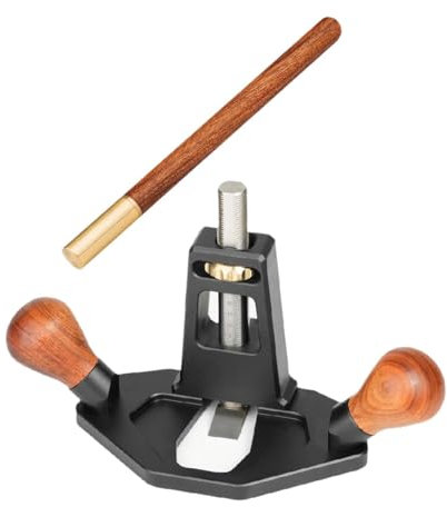 Folpus Kit di pialla per fresatura Manuale per la Lavorazione del Legno, Versatile per la Realizzazione di mobili, pialla a Blocco, pialla per smussatura