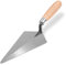 Pointing Trowel Bricklaying | 8'' Brick Trowel with Carbon Steel Blade | Small Pointing Trowel for Cement & Brickwork | Wooden Handle Bricklayers Trowel