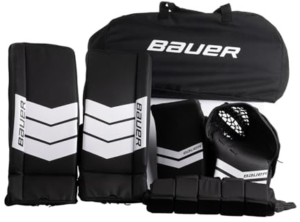 Bauer - Set da portiere da hockey su ghiaccio Learn to Save Bambini 22