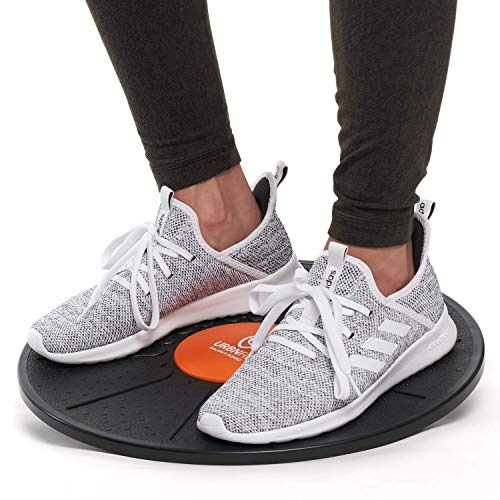 URBNFit Balance Board - Core Trainer (Plastic Black/Orange)