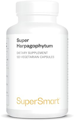 Super Harpagophytum - Gelenkkomfort & Knorpelunterstützung - Natürliche Formel mit Teufelskralle - Gelenkschmerzen - Appetit- & Verdauungsförderung - Vegan - SuperSmart