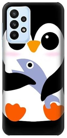 Coque pour Samsung Galaxy A23 Motif bébé pingouin