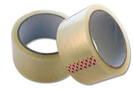 Trendsky 36x Rollen 66m Transparent Paket Klebeband Paketband Kleber Karton Pack Band Versand