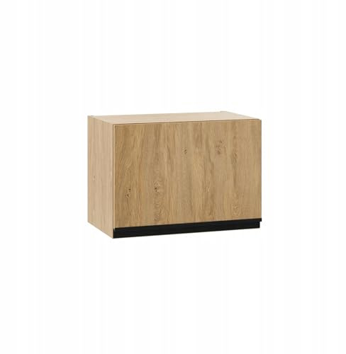 Laclar Küchenschrank Hängeschrank 50x30x36 cm mit Gasdruckdämpfer - Oberschrank aus Laminatplatte - TAL Serie - ideal für Dunstabzugshaube - einfacher Selbstaufbau - Steineiche