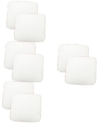 PRETYZOOM 8 Piezas Paño para pulir Copas de Vino bayeta limpiacristales bayeta escurreplatos Toallas para la Cara Toalla de Microfibra paño de Limpieza doméstico paño de Pulido