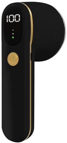 Spurgo elettrico portatile per maglie, levapelucchi ricaricabile | Rifinitore di palline per capelli ricaricabile di tipo C per vestiti - Rasoio a nastro con display digitale intelligente a 3 velocità