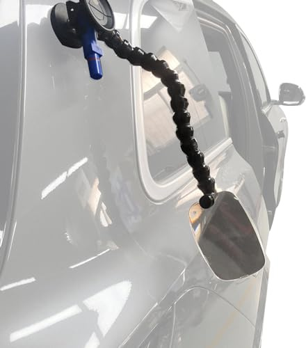 DPFCYBS Lupa para Abolladuras De Coche Lupa para Arañazos De Carrocería Ajuste Libre Fijación por Ventosa/imán Herramienta Auxiliar De Reparación De Pequeñas Abolladuras