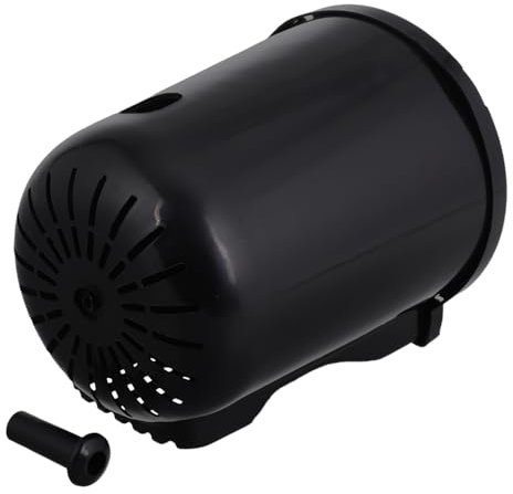 Gadpiparty Motor Protective Cover for Electric Fans Lightweight Housing Shell Design Fit for Table and Floor Fans Black Motor Accessory