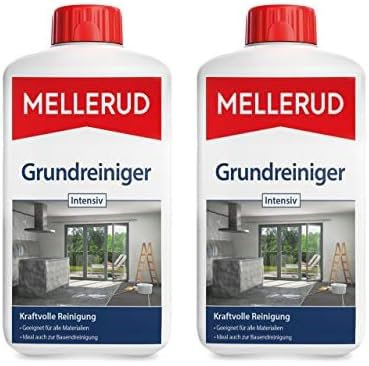 MELLERUD Grundreiniger Intensiv | 1 x 1 l | insbesondere zur Reinigung des Haushaltes nach Bau- oder Renovierungsarbeiten (Packung mit 2)