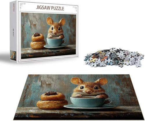 Puzzle 5000 Teile Frosch Puzzle Regenschirm Holzpuzzle Erwachsene Klassische Jigsaw, EIN Herausforderndes Rätsel, Puzzlespiele für Die Ganze Familie Jigsaw für Erwachsene und Kinder Ab 14 Jahrenx-325