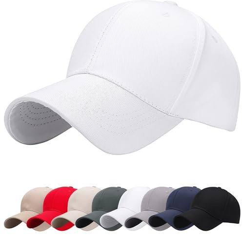 YKDLLF Cappellino Baseball Unisex Uomo Donne, Berretto con Visiera in Cotone, Snapback Regolabile, Cappello Estivo Invernale Casual Adatto per Sport attività All'aperto Lavoro E Tempo Libero