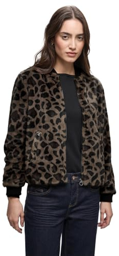 Street One Damen Fake Fur Leo-Blouson