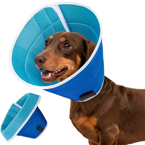 Halskedja hund mjuk (XS (hals:23,6–26,4 cm))