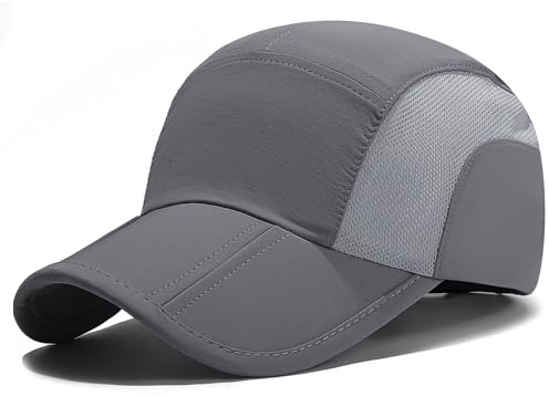 JAOAJ Gorra Béisbol Rápido Secado Malla Deportiva Deportiva Ajustable El Sol UPF 50