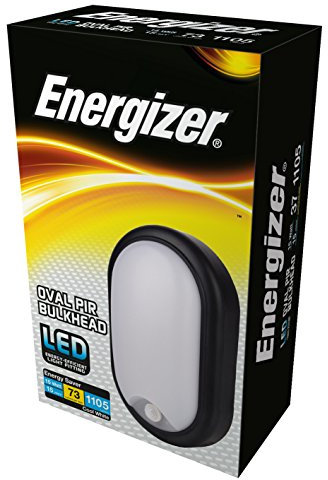 Variety of Energizer Sensor/PIR Outdoor and Indoor Bulkheads - Cool White / 4000k (17w and 15w) (Energizer 15w Oval PIR Outdoor/Indoor Bulkhead)