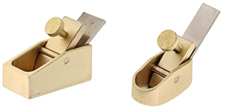Sharplace 2 Stück Messing Hobel Geigenbau Geigenbauer Werkzeug Holzbearbeitung