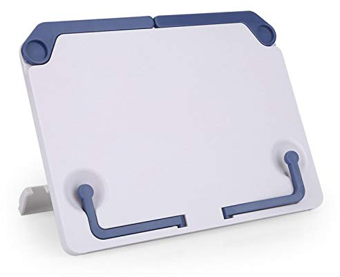 Tisch-Notenständer für Noten, zusammenklappbarer Notenständerhalter, verstellbarer Buchständer für Lehrbücher, Laptops, Lesen