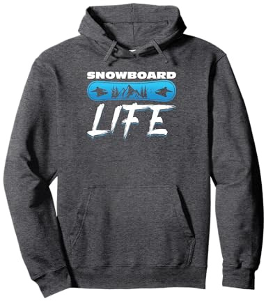 Snowboard Life Snowboarder Kit Herren Snowboarden Pullover Hoodie
