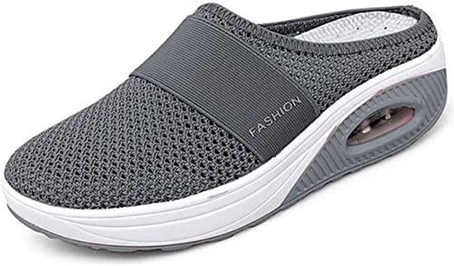 YisiNP Scarpe Donna Traspiranti e Casual con Cuscino d'Aria Scarpe Ortopediche Antiscivolo per Scarpe da Passeggio