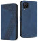 YIRRANZD Custodia per Huawei P40 Lite, Cover a Libro in Pelle PU con Slot Cart e Silicone TPU Bumper, Flip Caso Portafoglio Cover per Huawei P40 Lite (Blu)