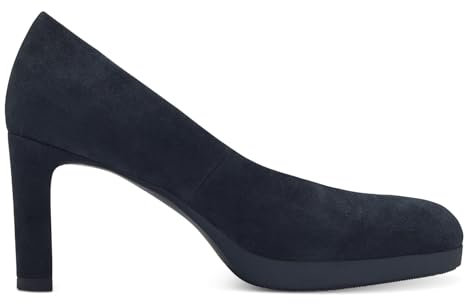 Tamaris Damen Keilpumps, Frauen Absatzschuhe,Wedge-Heel,Absatzschuhe,high Heels,hochhackige Schuhe,stoeckelschuhe,Ausgehschuhe,Navy,40 EU