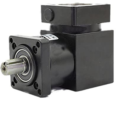 Mini Motor,Dc Motoren, Electric Gearbox Nema23 Stepper Motor Speed Reducer, Ratio 4:1 5:1 6:1 10:1 90 Degree Right Angle Planetary Reducer, NEMA 23 Planetary Gearbox Durable (Color : Right Angle Redu