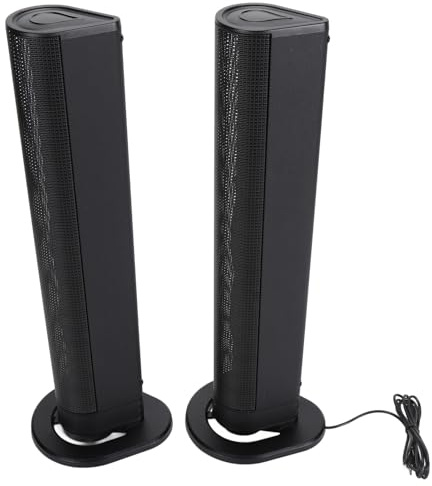 Dator-TV-högtalare, 40W 3D Stereo Bluetooth Soundbar subwoofer för hemmabio, vardagsrum, sovrum, spelrum, kontor