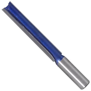 1Pc 12.7mm Shank Long Straight Knife Flush Trim Router Bit For Wood Slotted Carbide Blade Milling Cutter Tools