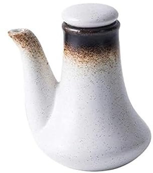 Distributeur d'huile et de vinaigre en céramique Vintage, Petit huilier à Sauce soja, Bouteille de Condiments liquides pour la Cuisine, 100 ML