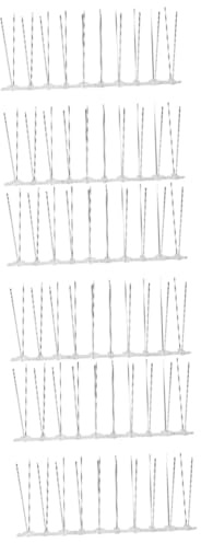 JOINPAYA 3 Series Tiras para Palomas De Aves Cercas Pinchos Pinchos para Aves Pinchos para Aves Pinchos para Cercas Pinchos para Palomas Kit para Techos 2 Piezas x 3