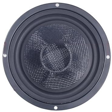 Dasbsug Haut-parleurs de caisson de basses automobiles de tailles multiples avec technologie de cônes en fibre de verre et contour en caoutchouc pour améliorer le son des haut-parleurs de basse en