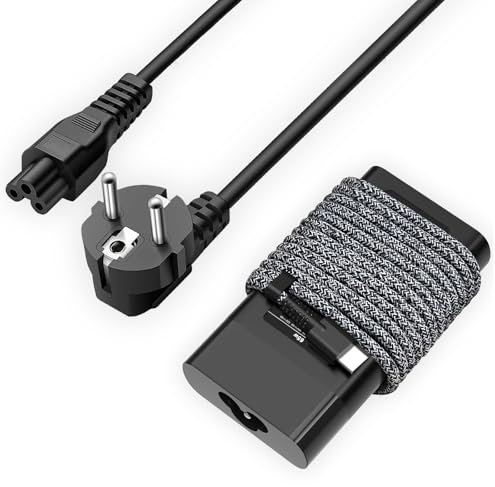 SiKER Ladekabel 65W USB C Ladegerät Netzteil Kompatibel mit HP Elitebook X360, Spectre, Chromebook, ProBook, Elite x2, Envy, Reise-Notebook Typ C