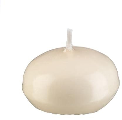 Kopschitz XXL Maxi Schwimmkerzen Champagner Ø 80 x 55 mm, 8 Stück