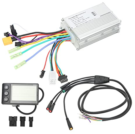 36V-48V 21A 1000W Motor Controller Kit Aluminiumlegierung mit Anzeigetafel FüR Elektrofahrräder Scooter Elektro Roller