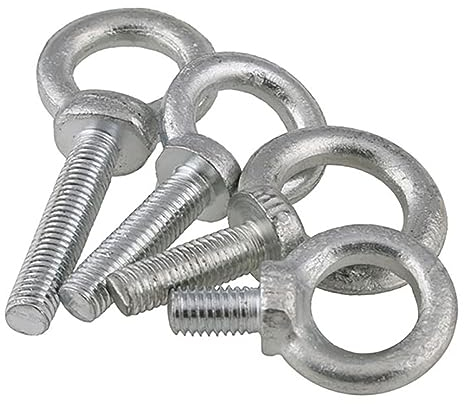 GETREY Hebeösenbolzen,Ankerbolzen, 5 Stück Ringschraube Marine Ringschraube Schlaufenloch for Heben von Kabelseilen verzinkt M6 M8 M10 M12 M14 M16 M18 M20 (Color : 5pcs, Size : M8x30)