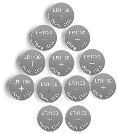 Miaelle 12 Stücke Lithuim Knopfzellen 1 5 V LR1130/AG10/LR54/389A/189/SR1130 Lithium Batterien Für Elektronische Uhr Spielzeug Rechner Alkaline Batterien