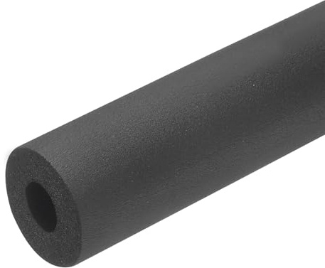 sourcing map Pipe Insulation Foam Tube Lagging Insulation Pipe 20mm ID 50mm(2 inch) OD 20 Heat Preservation for Handle Grip Support