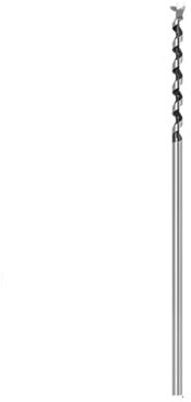 1/6Pcs 6-25mm HSS Twist Square Hole Drill Bits Auger Mortising Chisel Extended Saw For Woodworking Tools(8mm)