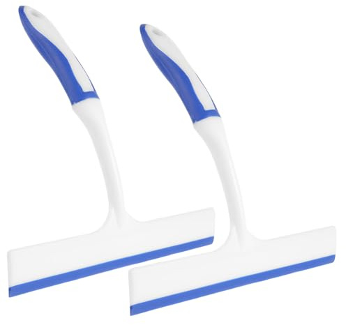BESTYASH 2 Pezzi Rascagitri per Auto in Silicone e Pp, Strumento Versatile per Pulizia Efficiente di Finestrini e Specchietti Laterali