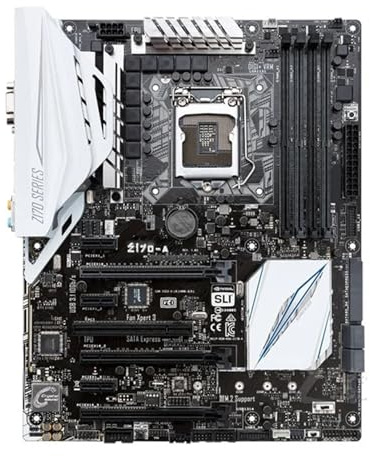 XYYZXKL schede Madri Scheda Madre Desktop Fit for ASUS Z170-A Z170 Socket LGA 1151 I7 I5 I3 DDR4 64G SATA3 USB3.0 ATX in Offerta